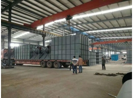 江西恒大集團大型布袋除塵器發(fā)貨！